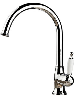 Bugnatese Oxford 201-6381-100 Μπαταρία Κουζίνας Πάγκου Διπλής Παροχής Ανάμεικτη Inox