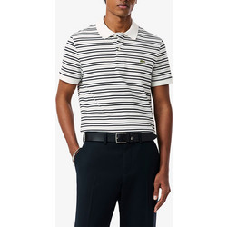 Lacoste Ανδρική Μπλούζα Polo Κοντομάνικη Λευκή 3PH0871-7XI