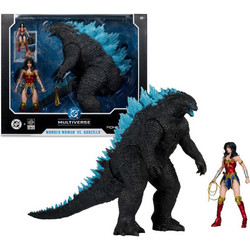 McFarlane DC Multiverse Wonder Woman Vs Godzilla 18cm