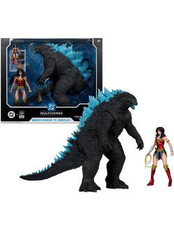 McFarlane DC Multiverse Wonder Woman Vs Godzilla 18cm