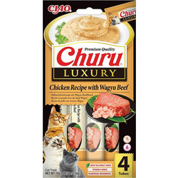 Inaba Churu Luxury with Chicken & Wagyu Beef 56gr