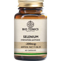 Bio Tonics Selenium 60 Κάψουλες