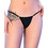 Chilirose Γυναικείο Sexy String Μαύρο CR4382