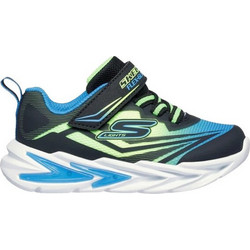 Skechers Παιδικά Sneakers με Φωτάκια Μαύρα Royal Blue Lime 400139N-BBLM