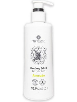 Fresh Secrets Donkey Milk & Avocado Ενυδατική Lotion Σώματος 200ml