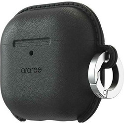 Araree Pops Θήκη PC με Γάντζο για Apple AirPods 4 Μαύρη