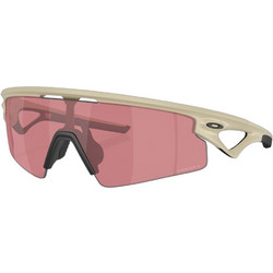 Oakley OO9531 07 Γυναικεία Γυαλιά Ηλίου Μάσκα Κοκάλινα Μπεζ με Ροζ Φακό