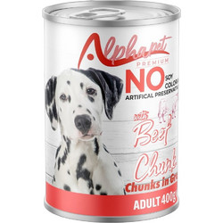 Alphapet Premium Adult with Beef 400gr