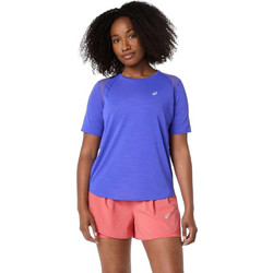 ASICS Road SS Γυναικείο Αθλητικό T-Shirt Royal Blue 2012D371-400