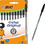 BIC Cristal Original Σετ Στυλό Διαρκείας 1mm Μαύρο 10τμχ