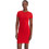 Calvin Klein Mini Καλοκαιρινό Καθημερινό Φόρεμα Κόκκινο LV047B266G-VMT