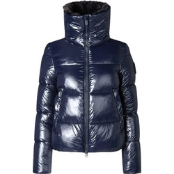 Save The Duck Moma Γυναικείο Μπουφάν Χειμωνιάτικο Puffer Κοντό Navy Μπλε D30974WLOVE21-90010