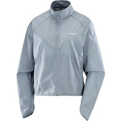 Salomon Αθλητικό Γυναικείο Μπουφάν Softshell Κοντό Αδιάβροχο Γαλάζιο LC2844000