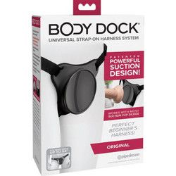 Pipedream Body Dock Original Harness Strap On Flesh