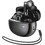 Remax TWS-02 Ακουστικά Bluetooth In Ear Ανθεκτικά στο Νερό Black