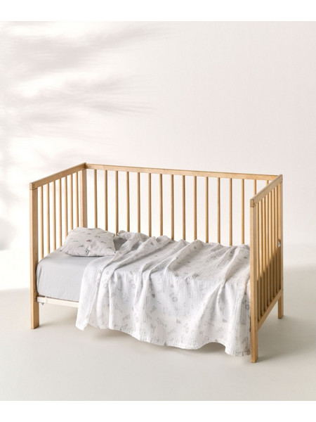 Kentia Canopy A Κουβέρτα Αγκαλιάς 70x100 Λευκή