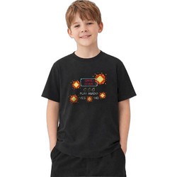 Firefly Παιδικό T-Shirt Κοντομάνικο Μαύρο FBT26203-0002