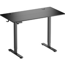 Bratech Gaming Γραφείο Ξύλινο Ρυθμιζόμενο Ύψος 120x60x118cm S23-22R-B-BK