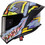 Caberg Roxter Hunter Black Grey Fluo Yellow Κράνος Μηχανής Full Face 1450gr