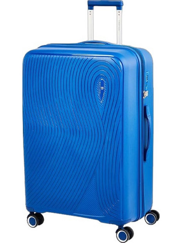 Bartuggi 724-19.51 Βαλίτσα Καμπίνας 55x38.5x22cm με 4 Ρόδες Μπλε