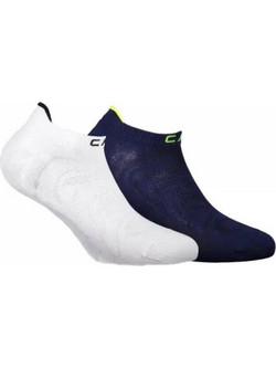 CMP Ultralight Ανδρικές Κάλτσες Ψηλές με Σχέδια Λευκές Navy Μπλε 2Pack 3I96877-29XL