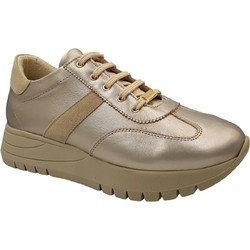 Ragazza Γυναικεία Sneakers Flatforms Χρυσά 0221