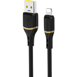 Dudao L25L USB-A to Lightning Cable 30W 1m Black