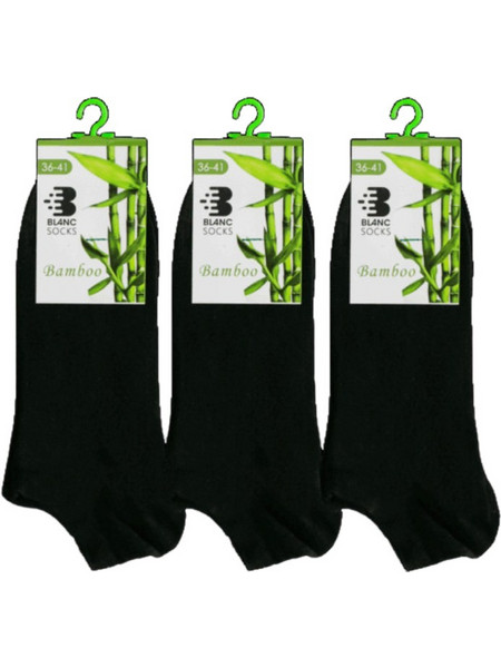 VTex Ανδρικές Κάλτσες Κοντές Μαύρες 3Pack