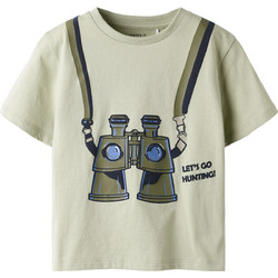 Name It Παιδικό T-Shirt Κοντομάνικο Πράσινο Mint 13251029