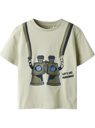 Name It Παιδικό T-Shirt Κοντομάνικο Πράσινο Mint 13251029