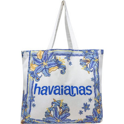 Havaianas Υφασμάτινη Τσάντα Θαλάσσης Ώμου Λευκή 4149896-0031