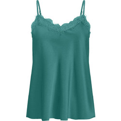 Celestino Γυναικείο Καλοκαιρινό Lingerie Top Σατέν Βεραμάν WT8011.4073