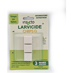 Χελλαφάρμ Larvicide Chips Εντομοαπωθητικές Ταμπλέτες 3τμχ