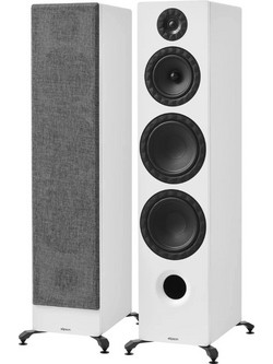 Elipson Prestige Facet II 24F Ζεύγος Ηχείων Hi-Fi Δαπέδου 250W 3.5 Δρόμων White