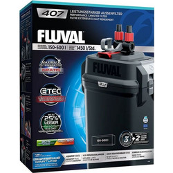 Fluval 407 Εξωτερικό Φίλτρο Ενυδρείου έως 400lt 20W 1450lt/h