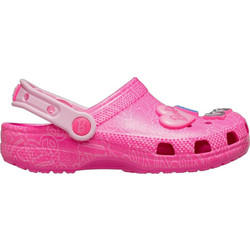 Crocs Kattel Barbie Classic Clog Παιδικά Παπούτσια Θαλάσσης για Κορίτσι Ανατομικά Φούξια 211406-90H