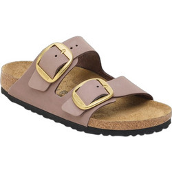 Birkenstock Arizona Big Buckle Δερμάτινα Γυναικεία Σανδάλια Ανατομικά Μωβ 1030528