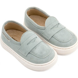 Babywalker Βαπτιστικά Loafers για Αγόρι Δερμάτινα Ανατομικά Γαλάζια BW4311