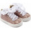 Babywalker Βαπτιστικά Sneakers για Κορίτσι Υφασμάτινα Ανατομικά Ροζ BW4864-PINK