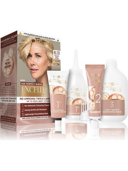 L'Oreal Excellence Universal Nudes 8.13 Ανοιχτό Ξανθό Μπλε Σαντρέ Χρυσό Μόνιμη Βαφή Μαλλιών Xωρίς Αμμωνία