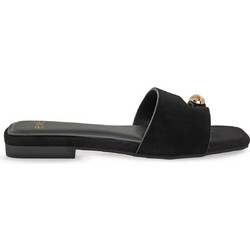 Exe Γυναικεία Σανδάλια Suede Μαύρα W459H0702-004