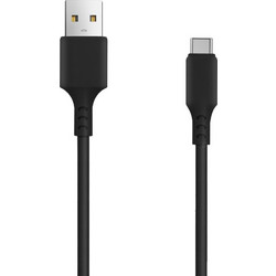 Setty USB-A to USB-C 3m Black 5900495925695