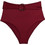 Tommy Hilfiger Ψηλόμεσο Bikini Slip Μπορντό UW0UW06513-XJQ