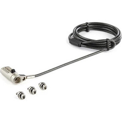 StarTech LTULOCK4D Κλειδαριά Laptop Kensington Standard με Συνδυασμό 2m