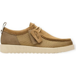 Clarks Wallabee FTR Ανδρικά Μοκασίνια Loafers Καστόρινα Μπεζ 21026181388