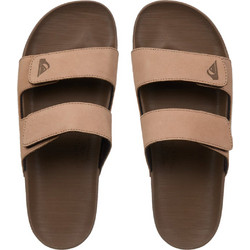 Quiksilver Rivi Δερμάτινα Ανδρικά Σανδάλια Σομόν AQYL101256-SND