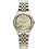 Roamer Cassandra Γυναικείο Ρολόι με Ασημί Χρυσό Μεταλλικό Μπρασελέ 626847473920