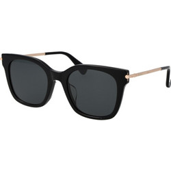 Max Mara MM0115-K 01A Γυαλιά Ηλίου Τετράγωνα Χρυσό Μαύρο με Μαύρο Φακό