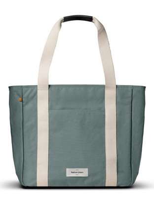 Native Union W.F.A Tote Bag Pro Αδιάβροχη Τσάντα Laptop Ώμου 16.9" Slate Green