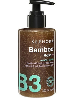 Sephora Bamboo & Rose Σαπούνι Scrub Χεριών 300ml